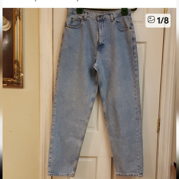 Eddie Bauer Denim - Eddie Bauer Authentic Blue Denim Jeans Since 1920 Size 14